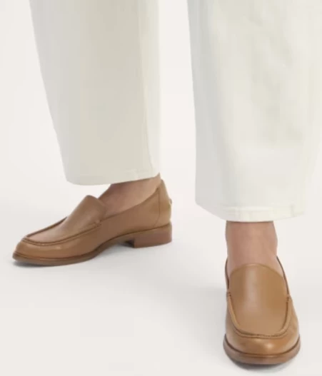 Everlane’s Modern Loafers in Camel